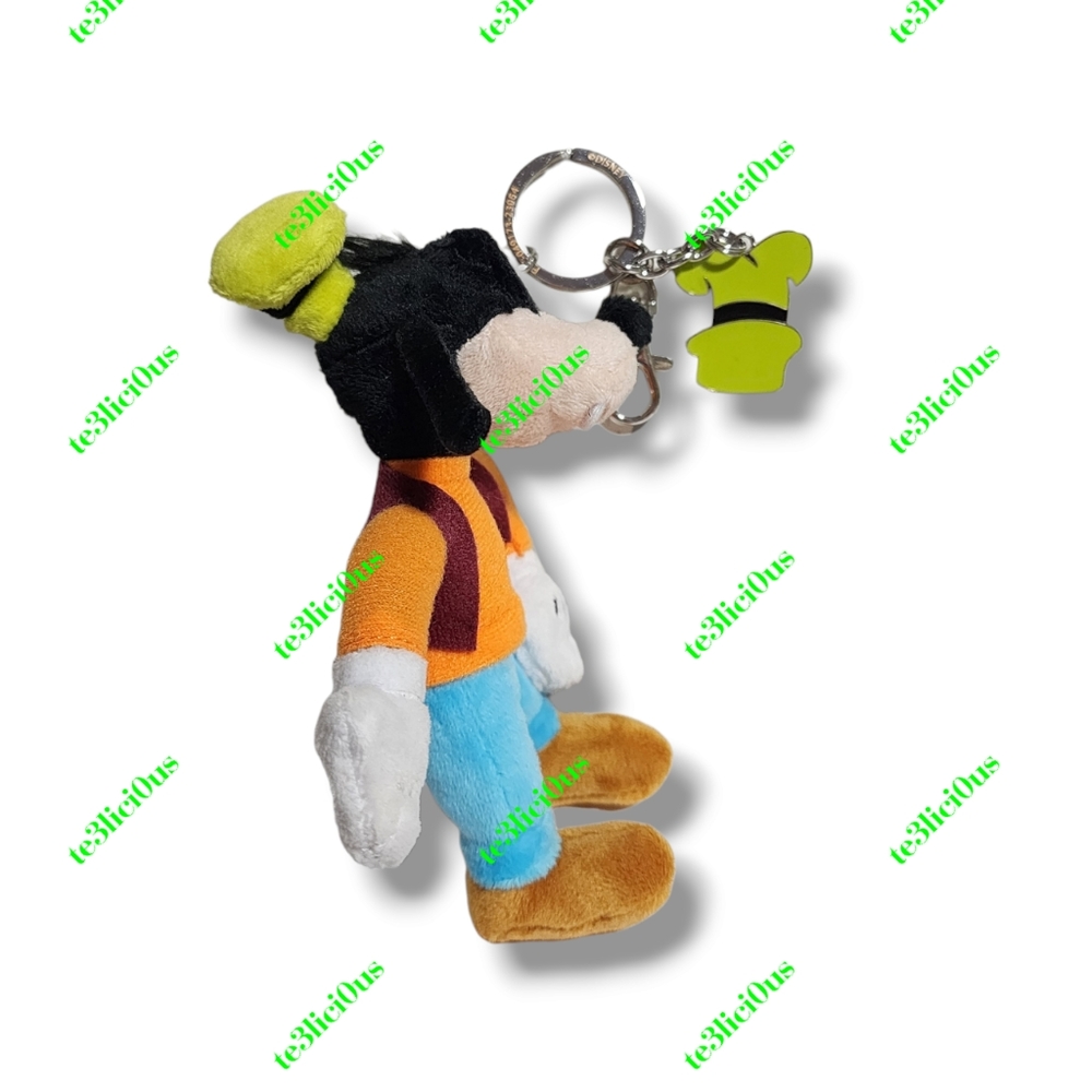 DISNEY PARKS GOOFY PLUSH KEYCHAIN CHARM - Picture 5 of 6